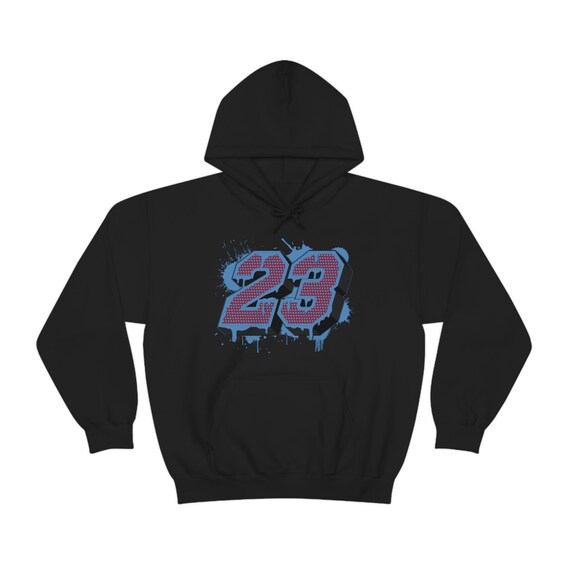 23 Hoodie To Match Jordan 1 Low UNC to Chicago Retro 1 UNC to Chi Hoodie 1 Unc To Chicago Sneaker Hoodie