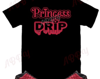 Princess Drip Air Jordan 13 Berry, 13 Berry Sneaker Tee, Retro 13 Berry Shirt