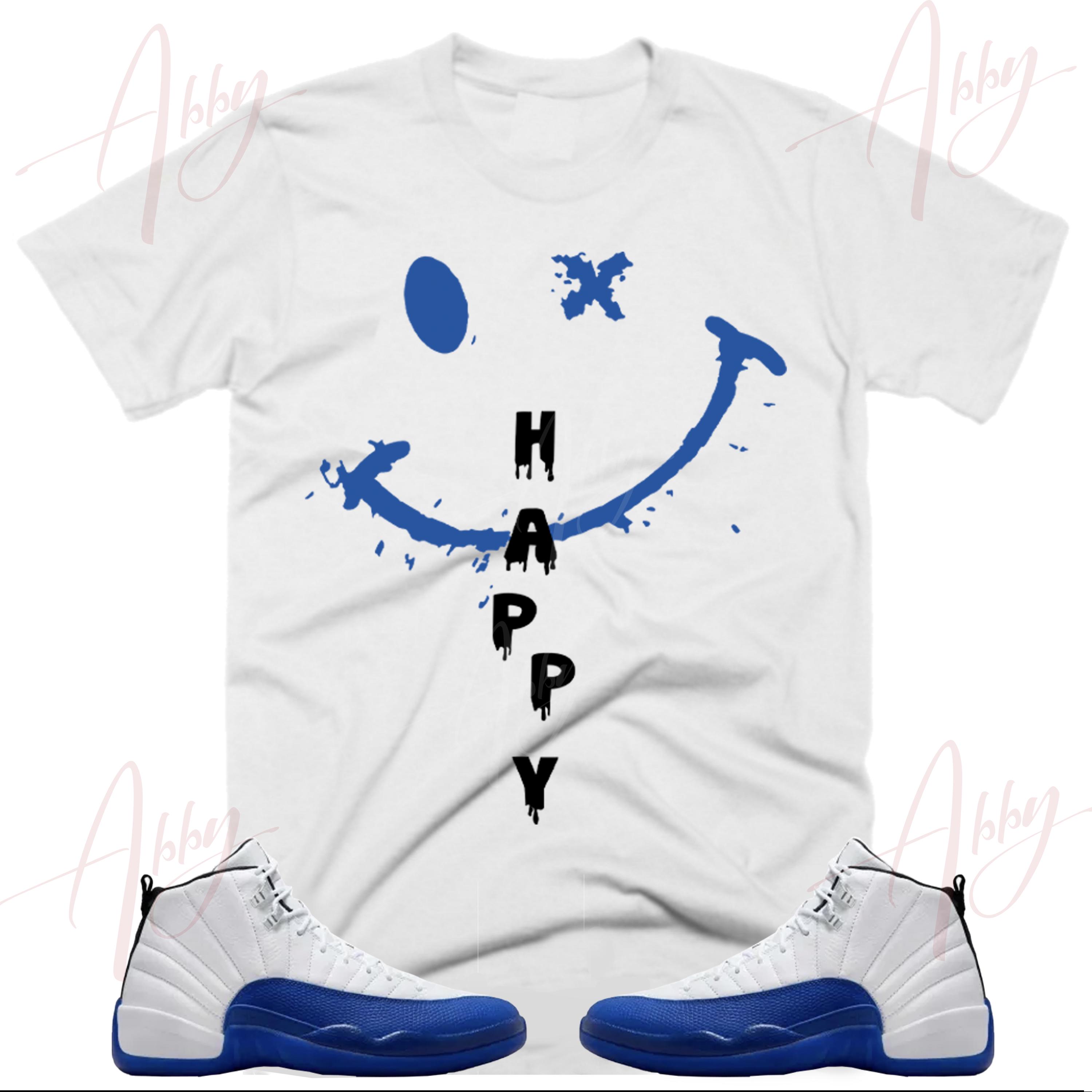 Maglietta da abbinare AJ 12 Blueberry Sneaker maglietta abbinata Maglietta da abbinare AJ 12 Blueberry Sneaker maglietta abbinata