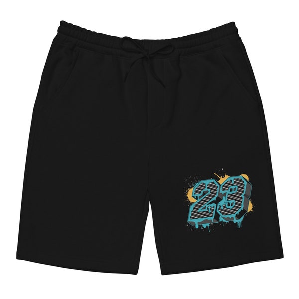 23 Shorts to Match Jordan Retro 5 Aqua , Retro 5 Aqua Shorts, Retro 5 Aqua Sneaker Shorts