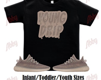 Young drip Yeezy 350 Mono Mist Sneaker Tee, Yeezy 350 Mono Mist Shirt, Brown Mono Mist Tee