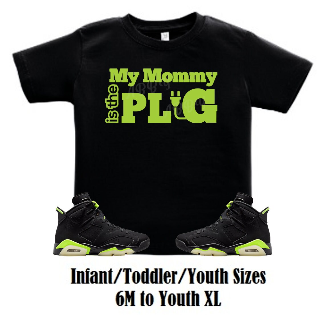 jordan 6 electric green apparel