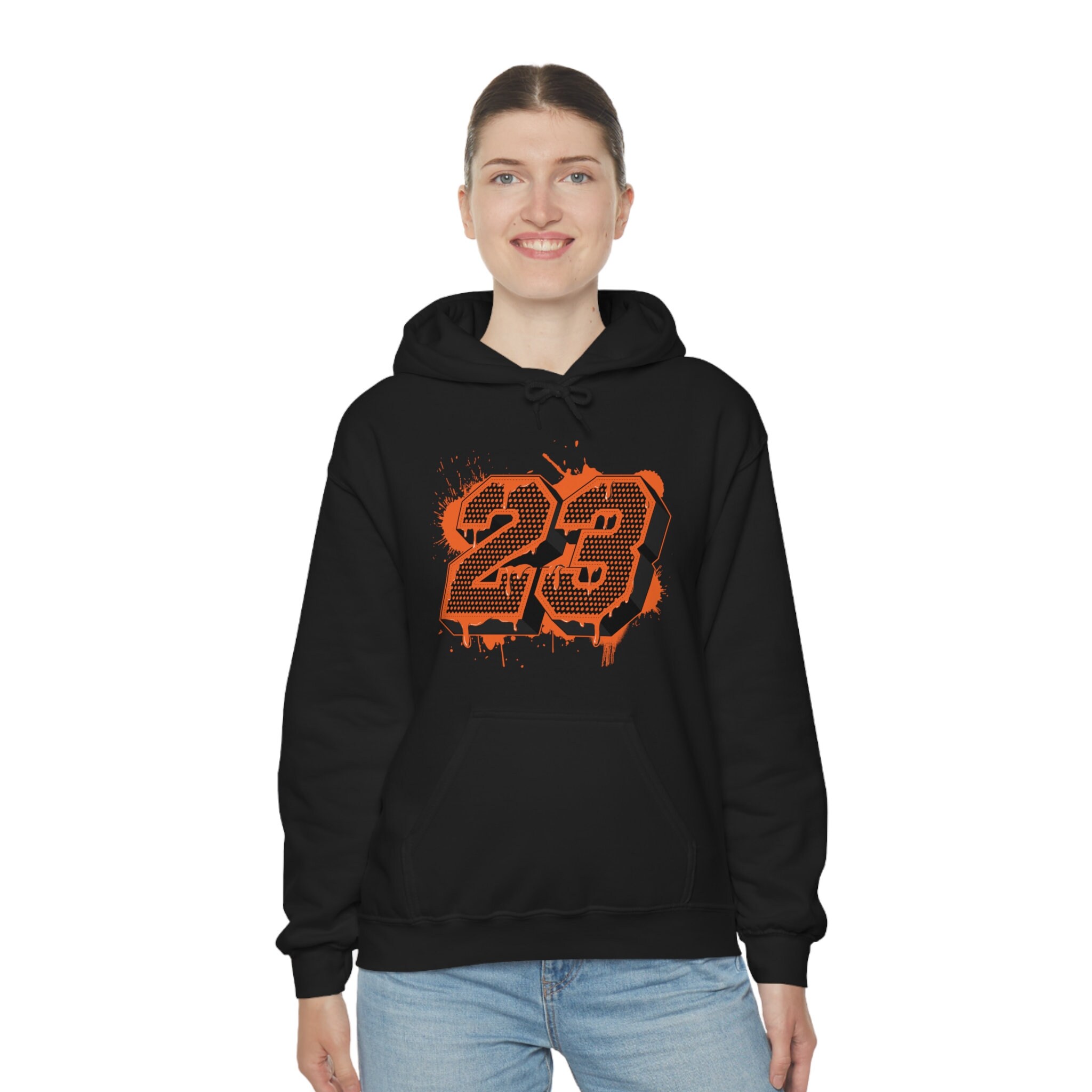 23 Hoodie to Match Jordan Retro 12 Brilliant Orange Retro 12 Brilliant Orange Hoodie Retro 12 Brilliant Orange Sneaker Hoodie Etsy