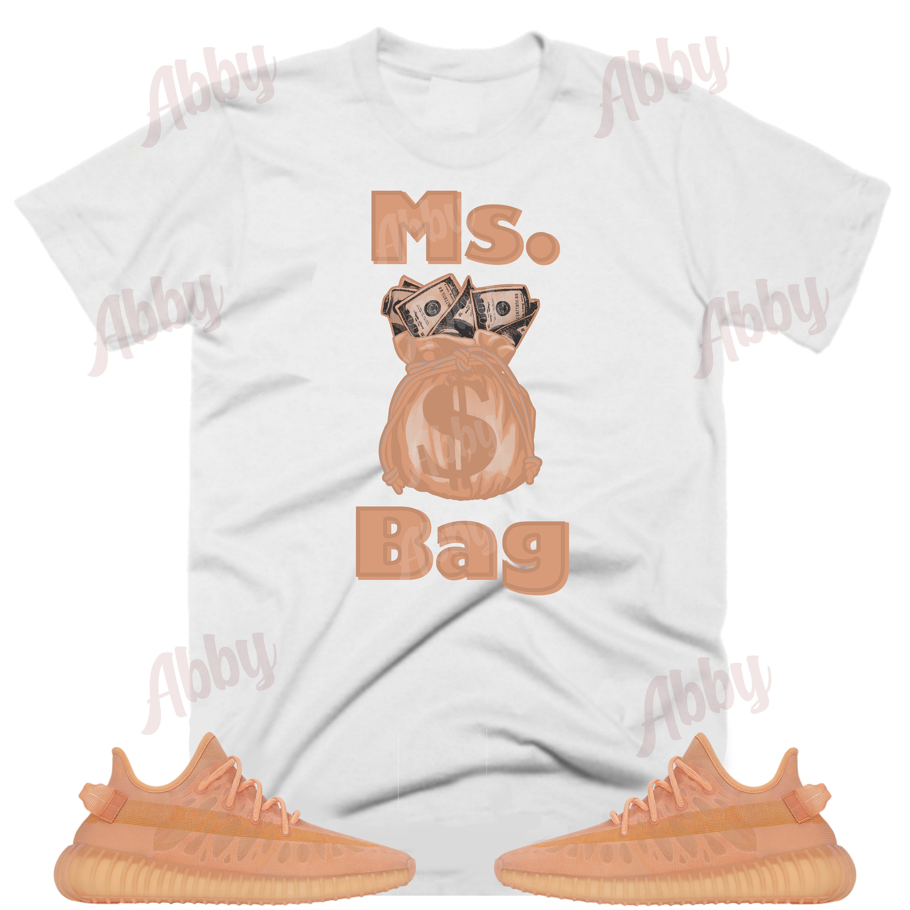 Ms Bag Yeezy 350 Mono Clay Sneaker Tee Yeezy 350 Mono Clay - Etsy