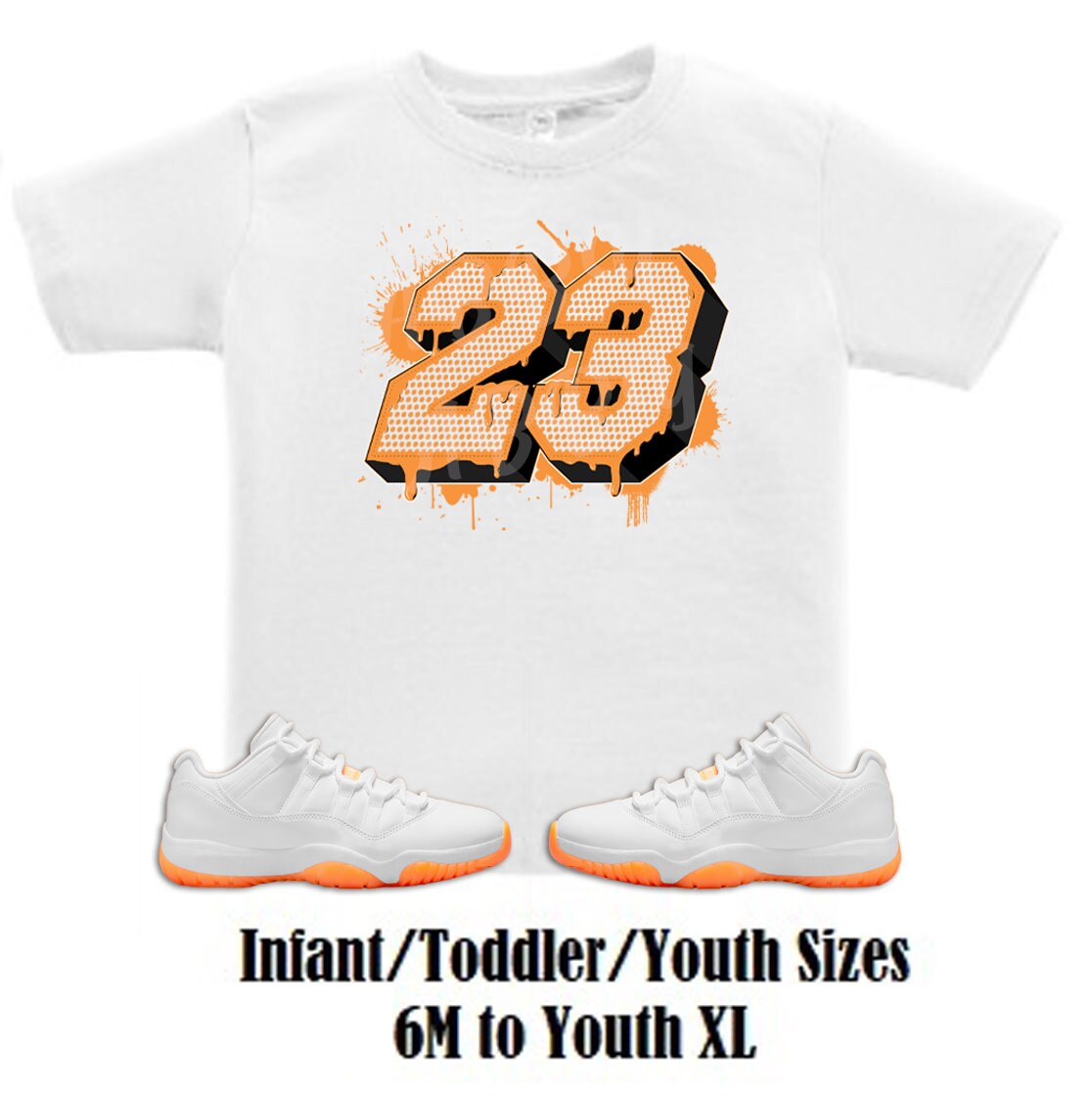 jordan 11 bright citrus shirt