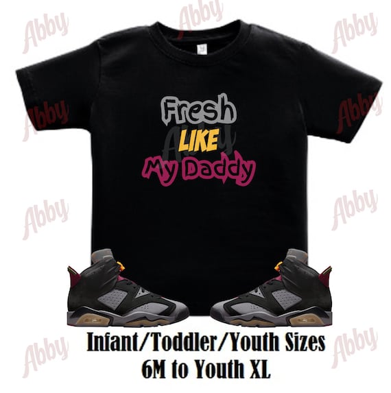 jordan 6 bordeaux tshirt