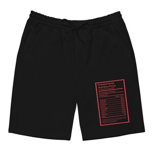 Nutrition Shorts to Match Foamposite Metallic Red, Foamposite Metallic Red Shorts, Red Foams Shorts