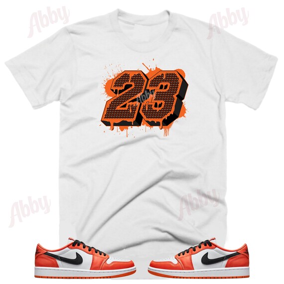 23 Shirt to Match Jordan Retro 1 Low 