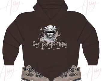 Can't See You Haters Hoodie to Match Jordan 4 Cavestone, Retro 4 Cavestone, Cavestone 4s Sneaker Hoodie