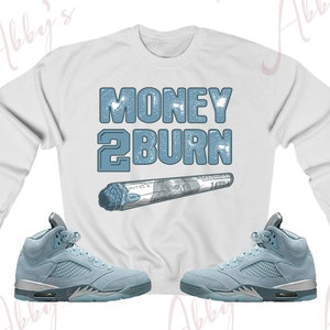 jordan 5 bluebird shirts
