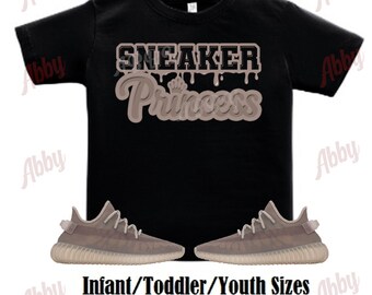 Sneaker princess Yeezy 350 Mono Mist Sneaker Tee, Yeezy 350 Mono Mist Shirt, Brown Mono Mist Tee