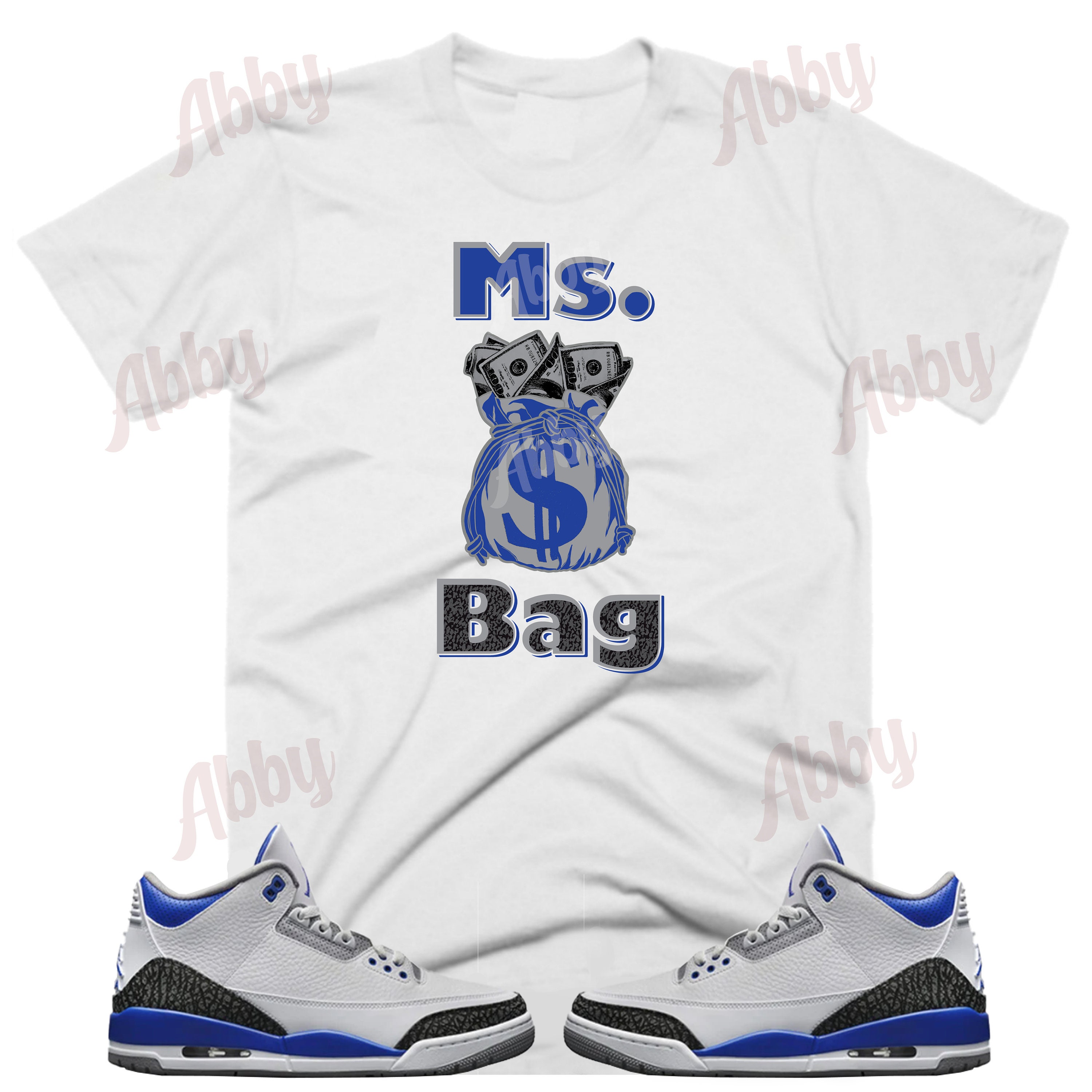 Jordan 3 sport blue shirt Clearance
