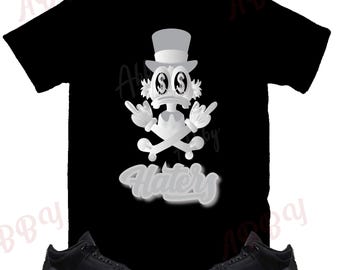 Haters Shirt to Match Jordan 3 Black Cat, Retro 3 Black Cat, Black Cat 3s Sneaker Tee