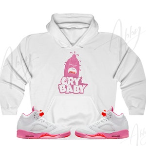Cry  Hoodie To Match 1 Pinksicle, 1 Pinksicle Hoodie, 1 Pinksicle Sneaker Hoodie