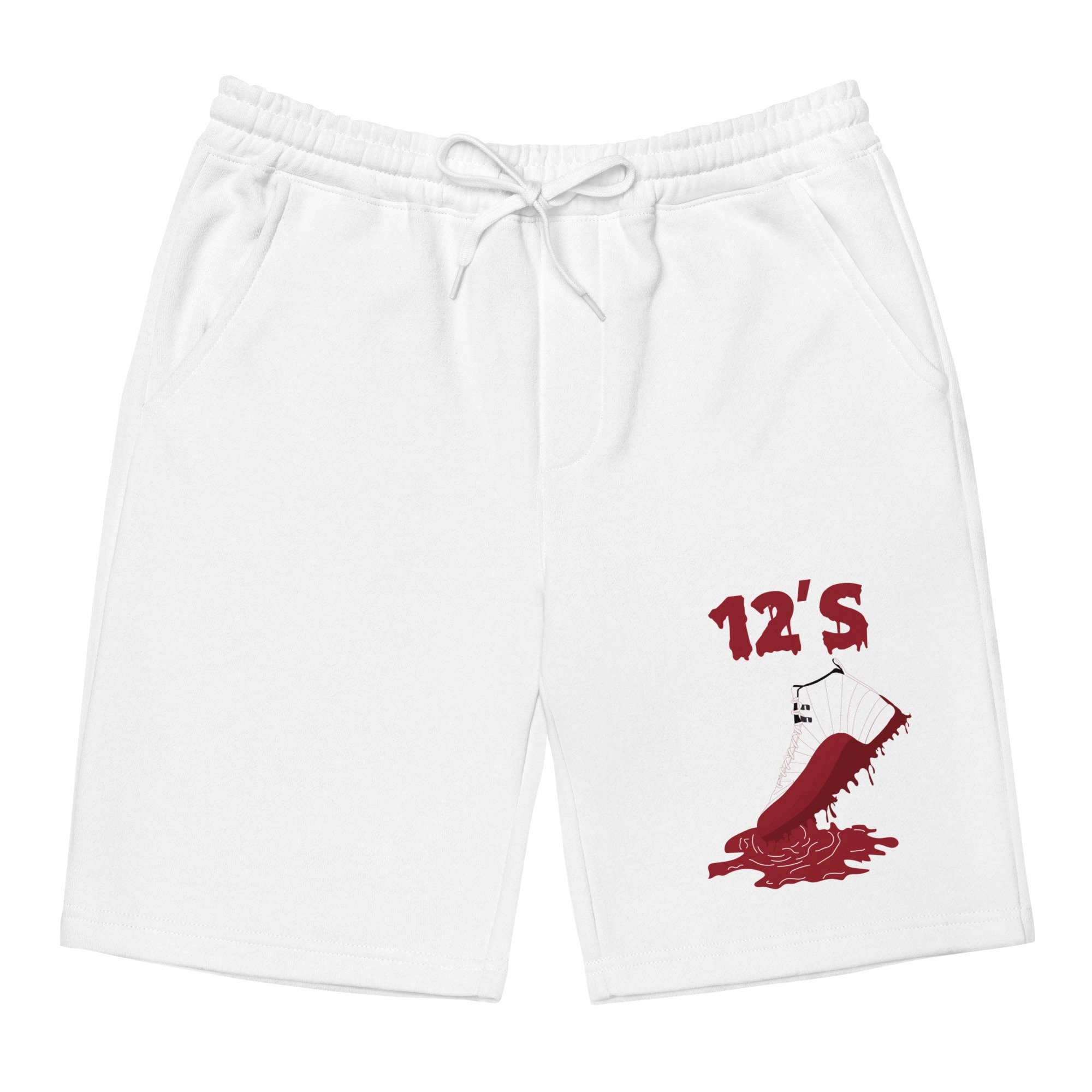 Shoe Dripping Shorts to Match Jordan 12 Cherry Retro 12 Cherry Shorts Retro 12 Cherry Sneaker Shorts Etsy