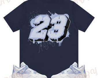 23 Shirt to Match Jordan Forget Me Not, Retro Forget Me Not