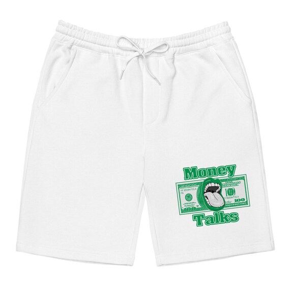 Money Talks Shorts to Match 1 Lucky Green 1 Lucky Green Shorts 1 Lucky Green Sneaker Shorts Etsy Canada