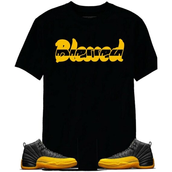 Jordan 12 University Gold Shirt 