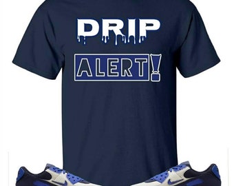 Drip Alert Sneaker Tee - Air Max  90 Home and Away Blue