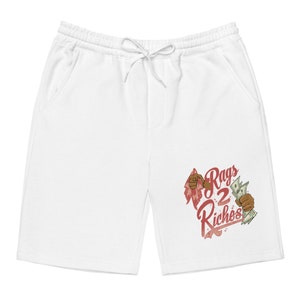 Rags to Riches Shorts to Match Retro 13 Dune Red, Jordan 13 Dune Red Shorts, Dune Red 13s Sneaker Shorts