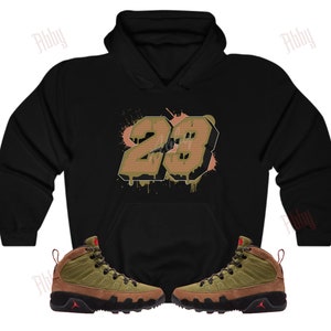 23 Hoodie to Match Jordan Retro 9 Beef and Broccoli, Beef and Broccoli Hoodie, Beef and Broccoli Sneaker Hoodie