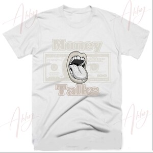 Money Talks Shirt to Match Dunk Light Orewood Brown, Dunk Light Orewood Brown Shirt,  Dunk Light Orewood Brown Sneaker Tee Shirt