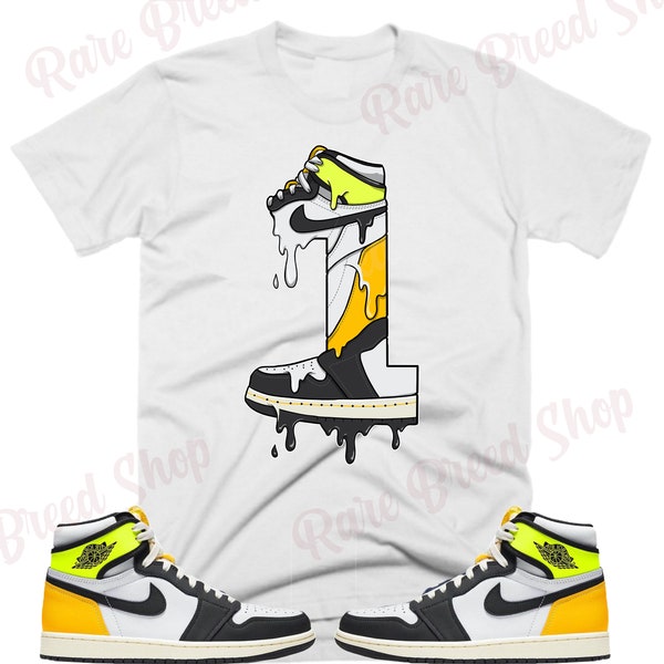 volt gold jordan 1 shirt