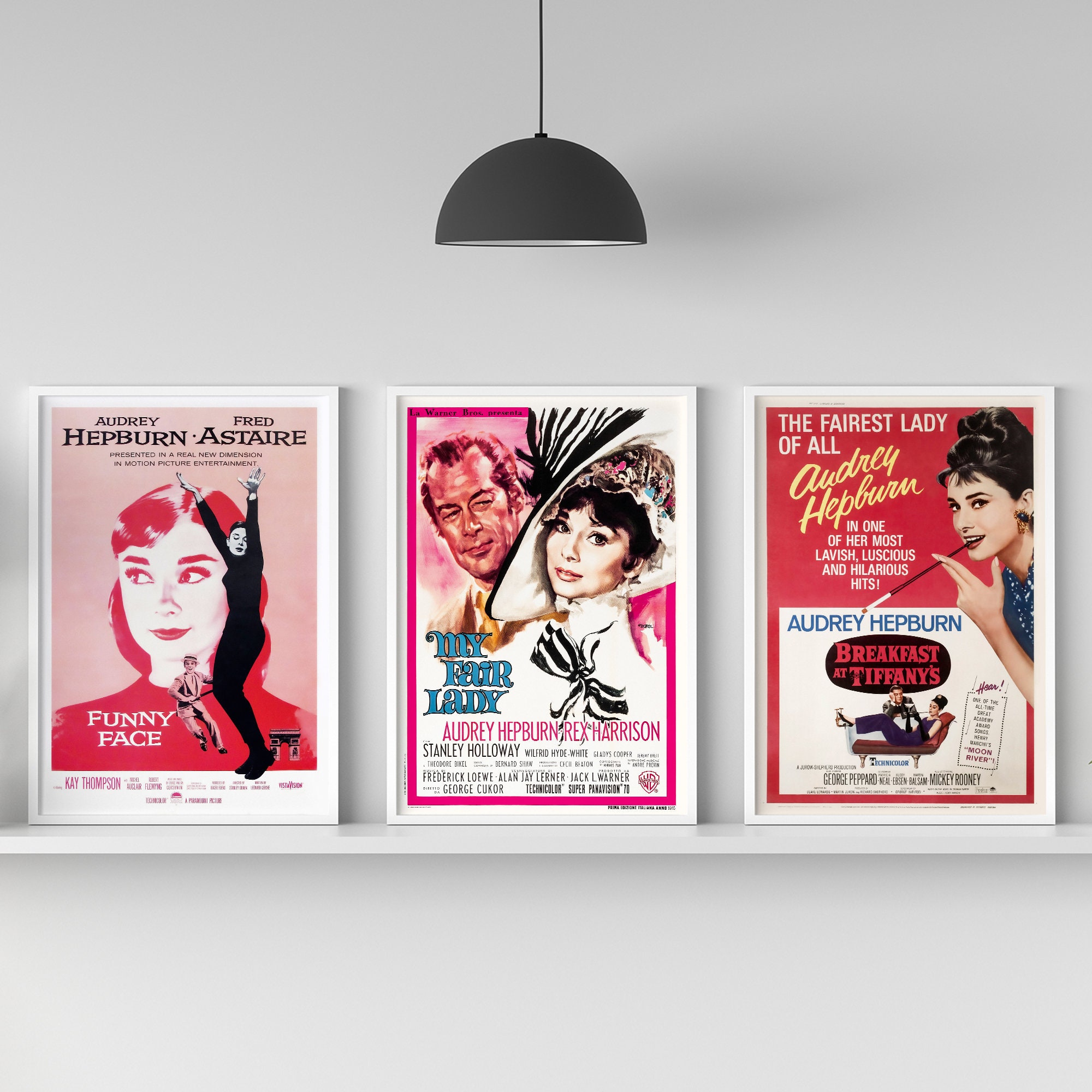 My Fair Lady Movie Poster Audrey Hepburn – Poster Merchant
