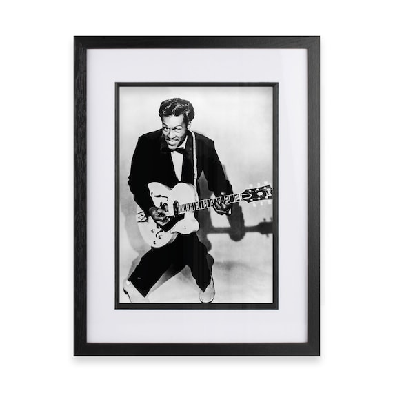 Chuck Berry Photograph: Remastered Rock 'n' Roll Legend Art Print