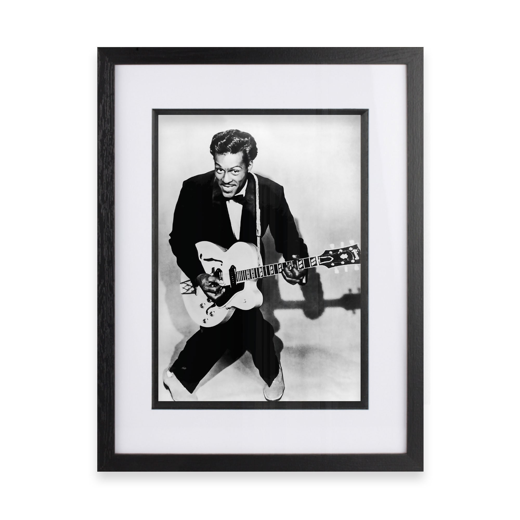 Chuck Berry Photograph: Remastered Rock 'n' Roll Legend Art Print