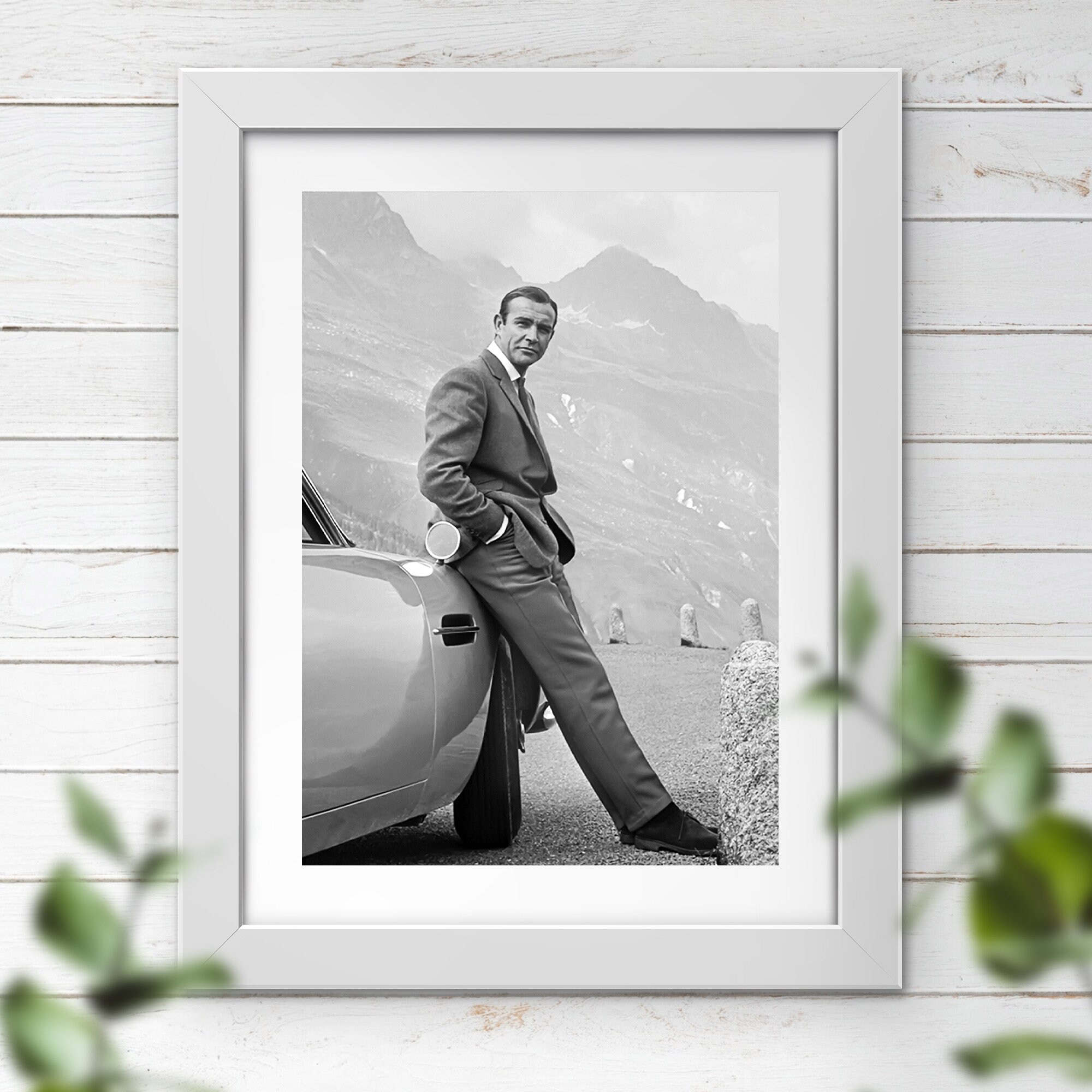 Sean Connery PRINT, Sir Sean Connery Premium Matte Vertical Poster sold ...