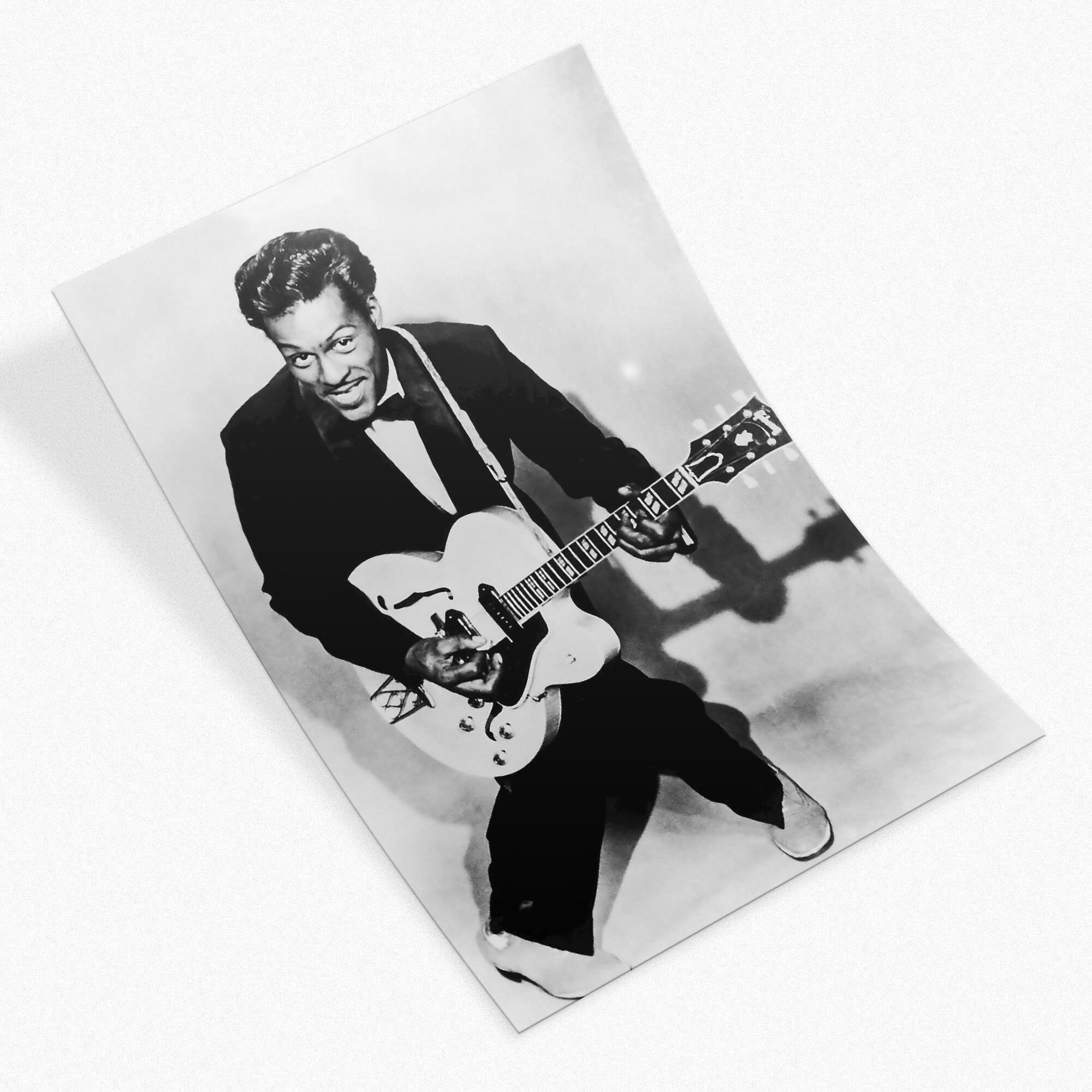 Chuck Berry Photograph: Remastered Rock 'n' Roll Legend Art Print