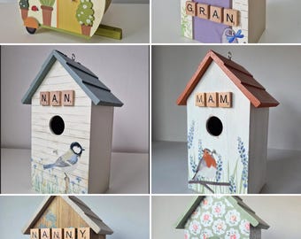 Personalized Bird House - Mother's Day Gift Bird box
