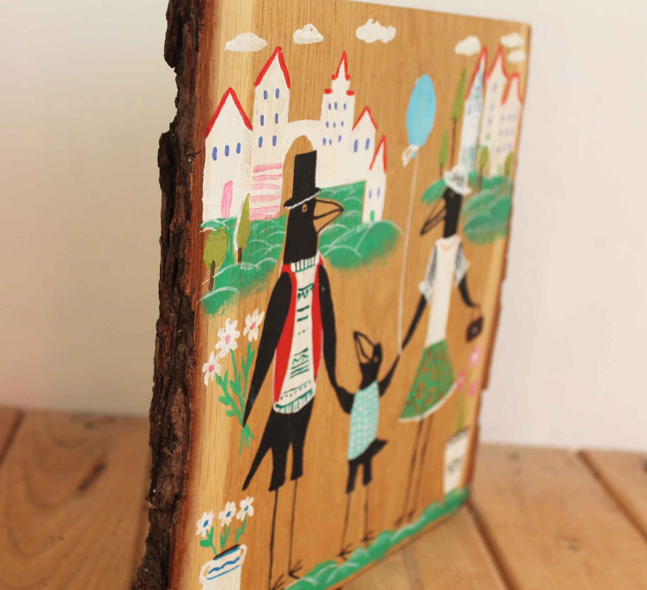 Paintings for Interior Wood Painting Rustic Paintings Etsy