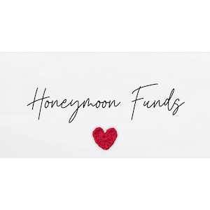 Carteira de dinheiro personalizada para fundos de lua de mel, dinheiro para presente de casamento, envelope de dinheiro, carteira de dinheiro, presente de dinheiro