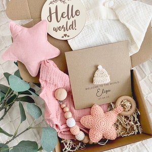 Set regalo per neonato, regalo per neonato maschio, regalo per neonata femmina, scatola regalo per neonato, scatola regalo per neonato, regalo per baby shower, regalo per neonato