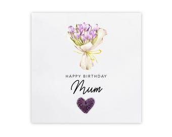 Mum Birthday Card, Happy Birthday Mum Card, Mummy Birthday Card, Birthday Card For Mummy, Special Birthday Card For Mum, Mum Birthday