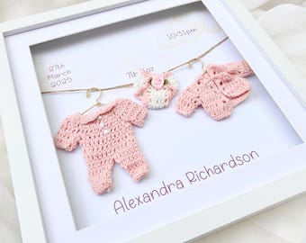 New Baby Gifts, Baby Boy Gift, Gifts For Newborn, 1st Birthday gift, Frame, Welcome to the world, Baby Frame, Personalised Keepsake Nursery