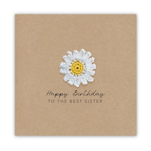 Carte d'anniversaire soeur, carte d'anniversaire soeur étoile pour soeur, joyeux anniversaire soeur, carte de voeux soeur pour elle