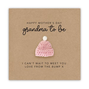 Tarjeta del Día de la Madre para la Futura Abuela, Para mi Futura Abuela, Tarjeta del Día de la Madre para ella, Tarjeta para la Madre Embarazada, Tarjeta para la Futura Abuela de The Bump