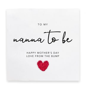 Carte de fête des mères de la future maman, pour ma future maman, carte de fête des mères pour elle, carte de la grossesse et des mères, carte de la future maman from the bump, bébé