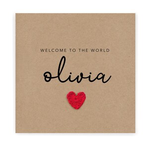 Carte de bébé, carte de bébé personnalisée, carte de naissance personnalisée, carte de bébé garçon, carte de bébé fille, carte de bienvenue dans le monde