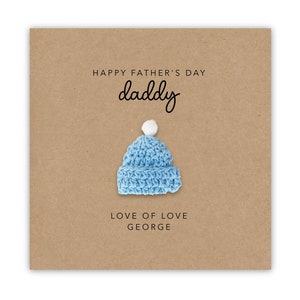 Personalised Fathers Day Card For Daddy, Daddy Fathers Day Card, Fathers Day Card For Daddy, Happy Fathers Day Card, Fathers Day Card