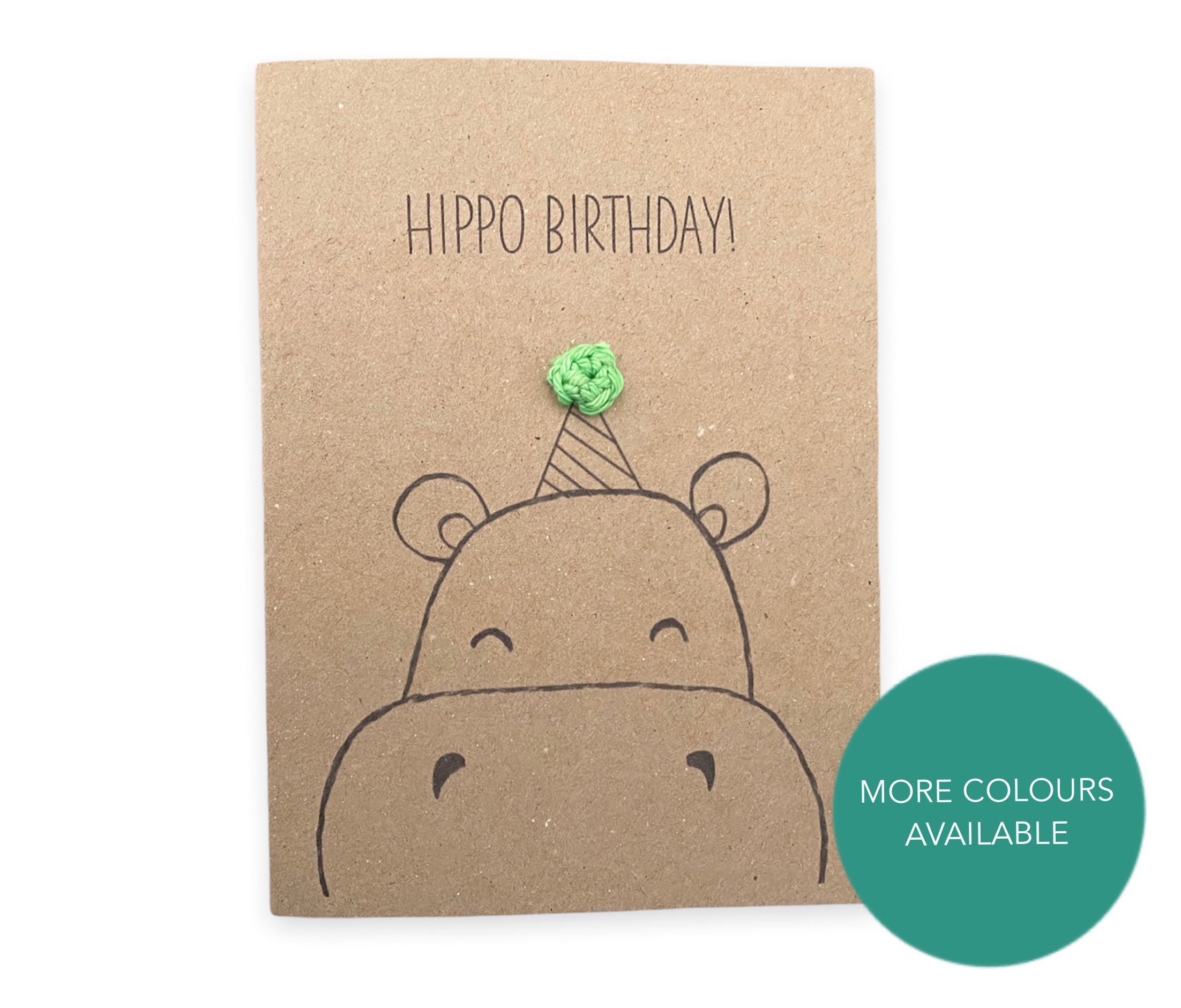 Happy Birthday Sister Hippo Birthday Card – Queen Kandy Bath