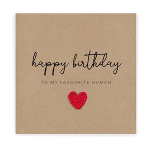 My Favorite Human | Greeting Card My Favorite Human | Greeting Card