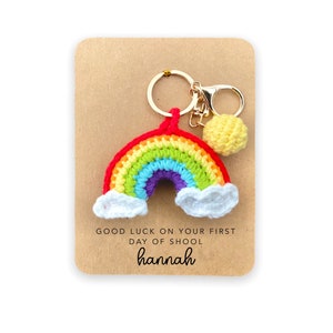 Tarjeta escolar personalizada, regalo del primer día de clases, tarjeta de buena suerte para la escuela y la guardería, primer día de inicio de clases, regalo escolar, buena suerte
