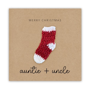 Weihnachten für Tante und Onkel, Tante und Onkel Weihnachtskarte, frohe Weihnachten Tante und Onkel Karte. Tante & Onkel Weihnachtskarte