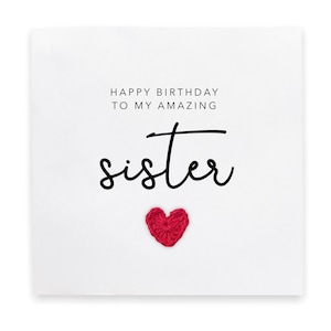 Buon compleanno alle mie fantastiche sorelle, biglietto di compleanno semplice per sorella, biglietto da fratello, buon compleanno sorella, biglietto di compleanno per sorella
