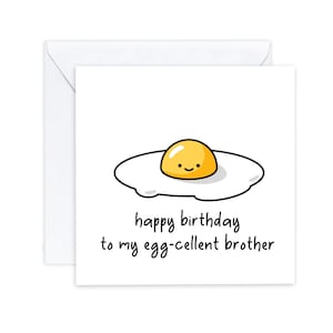 Bruder Geburtstagskarte, alles Gute zum Geburtstag für meinen eizellenen Bruder ausgezeichnete Bro Lustige Geburtstagskarte, Scherzkarte, Bruder Geburtstagskarte Spaß