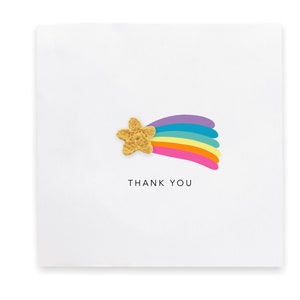 Tarjeta de agradecimiento simple, pequeña tarjeta para decir un gran agradecimiento, tarjeta de apoyo para amigo, hermana, mamá, papá, mejor amigo gracias estrella